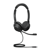 Jabra Evolve2 30 SE Wired USB-C MS Stereo Headset, Lightweight & Durable, Noise Isolating Ear Cushions, Plug-and-play, 2-Mic Technology, 2Yr Warranty