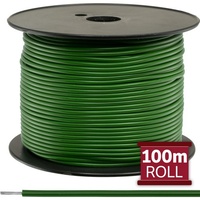 100M Green Hookup Wire/Cable Per 100M Reel Roll Doss 7A
