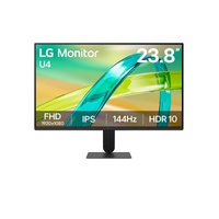 LG 24U411B-B 24" FHD 144Hz IPS Monitor,1ms,HDMI,VGA,Tilt,VESA
