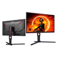 AOC 24.5' 240Hz FHD 1080, 1 ms GtG, Freesync Premium, 3 Sided Frameless, Ultra Fast and Smooth Gaming CS2, 300cd/m2 Gaming Monitor (LS)