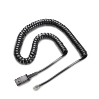 Plantronics Col QD to Male Modular Plug M12 M22 vista U10