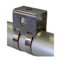 BENELEC 02732 Stainless Steel  40-60mm Hose Clamp Bull Bar Mount  Bracket