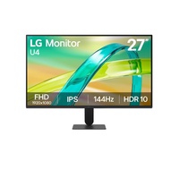 LG 27U411B-B 27" FHD 144Hz IPS Monitor,1ms,HDMI,VGA,Tilt,VESA