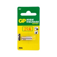 GP 29A 9V 18mAh High Voltage Alkaline Battery for Electronic Devices