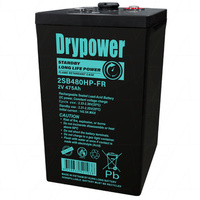 Drypower  2SB480HP-FR 2V 475Ah Long Life Standby AGM SLA Battery 