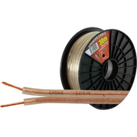DOSS 17AWG 2 Core 96 Strand 0.12 mm Heavy Duty Speaker Cable Reel Roll 30m