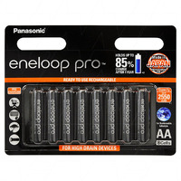Panasonic Eneloop Pro BK-3HCCE/8BT Rechargeable AA Battery 1.2V 8PK