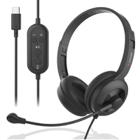 **ON SPECIAL** Verbatim ClaritySound Headset With USB-C Clear Sound, Comfort, Reduce Background Noise.Ideal for Office, Education, Business