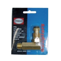 Primus Gas Adaptor - POL to 3/8LH Right Angled Model no POL21R