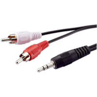 Comsol 5mtr 3.5mm Stereo Male to 2 x RCA Male Audio Cable