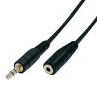Comsol 1mtr 3.5mm Stereo Male to 3.5mm Stereo Female Ext. Cable