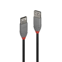 Lindy 0.5m USB A 2.0 Extension Cable Gold Plated 