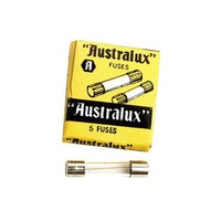 Australux 10AMP 3AG Fuse 5PK Stringently Controlled Components 32mm 250 Volt 