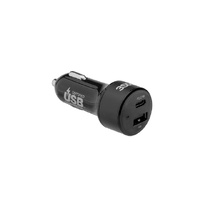 3sixT Car Charger 27W USB-C PD - Black