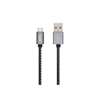 3sixT BLACK Cable - USB-A to Micro USB - 1m