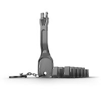 Lindy RJ-45 Port Blocker - 10 Pack + Key - Black