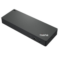 LENOVO ThinkPad Thunderbolt 4 Workstation Docking 230W Power Delivery Supports 1x 8K30 / 4x 4K60 Displays HDMI 2xDP 4xUSB-A USB-C GbE 3.5mm Combo 300W