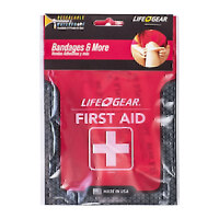 LifeGear Alcohol and Antiseptic Wipes Mini First Aid Guide