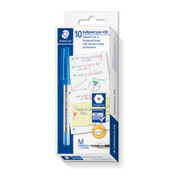 Staed Ballpoint430 Md Blu Bx10