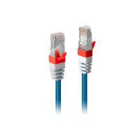 Lindy 10m CAT.6A S/FTP LSZH Gigabit Network Cable - Blue