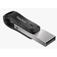 SanDisk iXpand Flash Drive Go, SDIX60N 256GB, Black, iOS, USB 3.0, 2Y