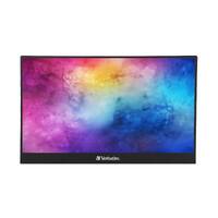 Verbatim PM-14 14' FHD Portable Monitor 1920x1080 - 60Hz HDMI - USB-C for Laptop / PC / Mac / PS3 / 4 / 5/ Xbox / Phone - Works with Windows, Mac OS &