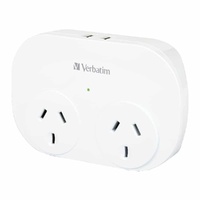 Dual USB Surge Protected with Double Adaptor