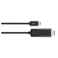 Goobay USB-C HDMI adapt cable (4k 60 Hz) black  1.80m