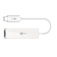 Goobay USB-C RJ45 adapt (8P2C)  white