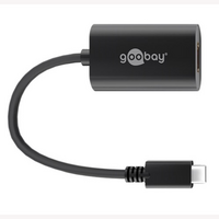 Goobay USB-C HDMI adapter 4k 60 Hz black  0.2m