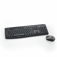 Verbatim USB Wireless RF  Keyboard & Blue LED Technology Mouse Combo Black 