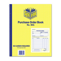 Spirax 501 PurchaseOrder Bk Quarto 250X200 S/O Pk5