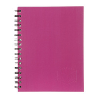 Spirax 511 Hard Cover Book Pink S/O Pk5
