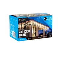 Lytworx 57281 LED Connectable Icicle Lights - 400 White