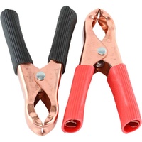 SCA 579784 Battery Clamps - Twin Pack 50 Amp-Red & Black