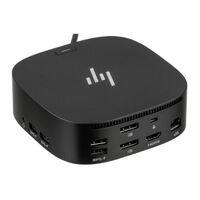 HP Dock USB-C G5 Essential Docking Station - 3xDisplays 1xUSB-C 4xUSB 3.0 2xDisplayPort 1xHDMI2 1xRJ45 GbE 3.5mm Combo 100W PD for HP Notebook