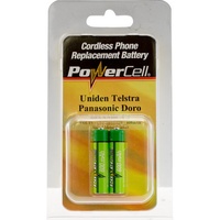 GP 600mAh NiMH Rechargeable AAA Battery suits Telstra Cordless Phone 2Pack