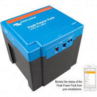 Victron Energy PPP012030000 High rate 12.8V 30Ah LiFePO4 Peak Power Pack PPP