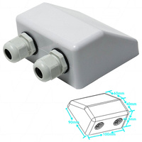 Symmetry SY-CEG-W1 ABS Solar Cable Entry Gland- White for Caravan Or Boat