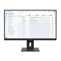 LENOVO ThinkVision E27-40 27' FHD IPS Monitor 1920x1080 16:9 4ms 100Hz Anti-glare Tilt Swivel Pivot Height Adjust VGA DP HDMI VESA 3yr WTY Black