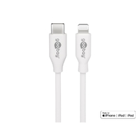 Goobay USB-C to Lightning Cable 1m - White