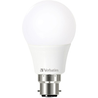 Verbatim B22 Classic A 5.5W Non-Dimmable Warm White LED Globes 3000K 480LM