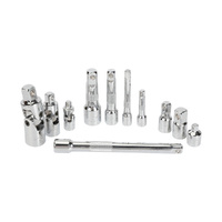 ToolPRO 667760 Adapter & Universal Joint Set Drive 10 Piece