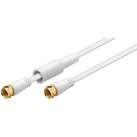Goobay Flat Antenna Cable (80 dB)  Weather Protect (F) 10M