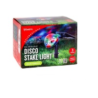 Lytworx 68902 Solar RGB Disco Stake Remote Control Included Light