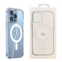 USP Apple iPhone 17 (6.3') Clear Case with MagSafe - Built-in magnets, Scratch Resistant, Crystal Clear,Shockproof, 5 Years Warranty