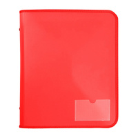 Marbig Zipper Binder W/ Tech Case 25mm 2D Red