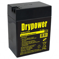 Drypower 6V 13Ah Sealed Lead Acid Battery