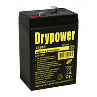 Drypower 6SB5P Multipurpose 6V 5Ah Rechargeable AGM SLA Battery 