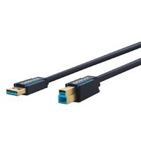 Clicktronic USB A to USB B 3.0 0.5m
